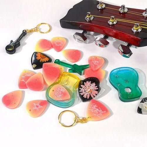 Guitar Pick Mould,Exquisite Resin Mold For Guitar