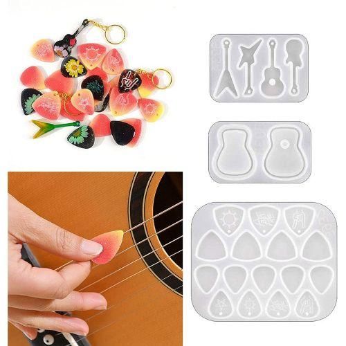 Guitar Pick Mould,Exquisite Resin Mold For Guitar
