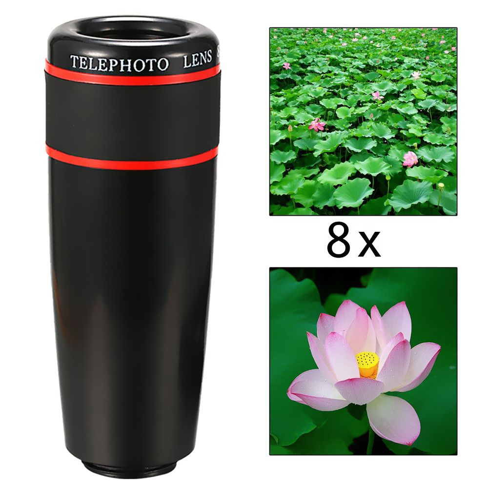 10PCS 8X Telephoto Mobile Phone Lens Kit