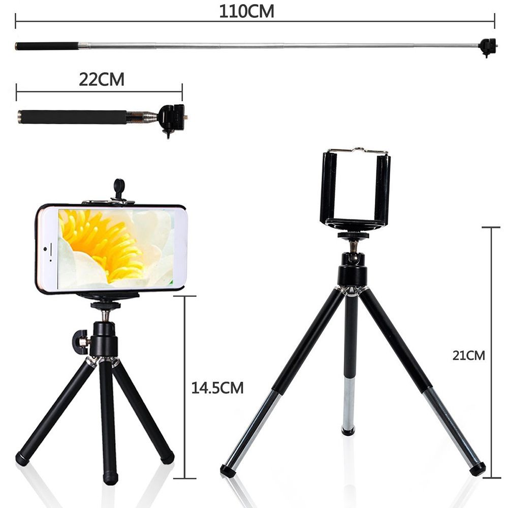 10PCS 8X Telephoto Mobile Phone Lens Kit