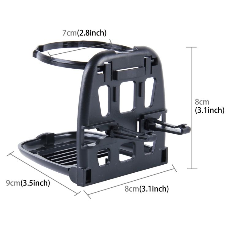 SHUNWEI SD-1010 Foldable Car Air Vent Outlet Cup Holder