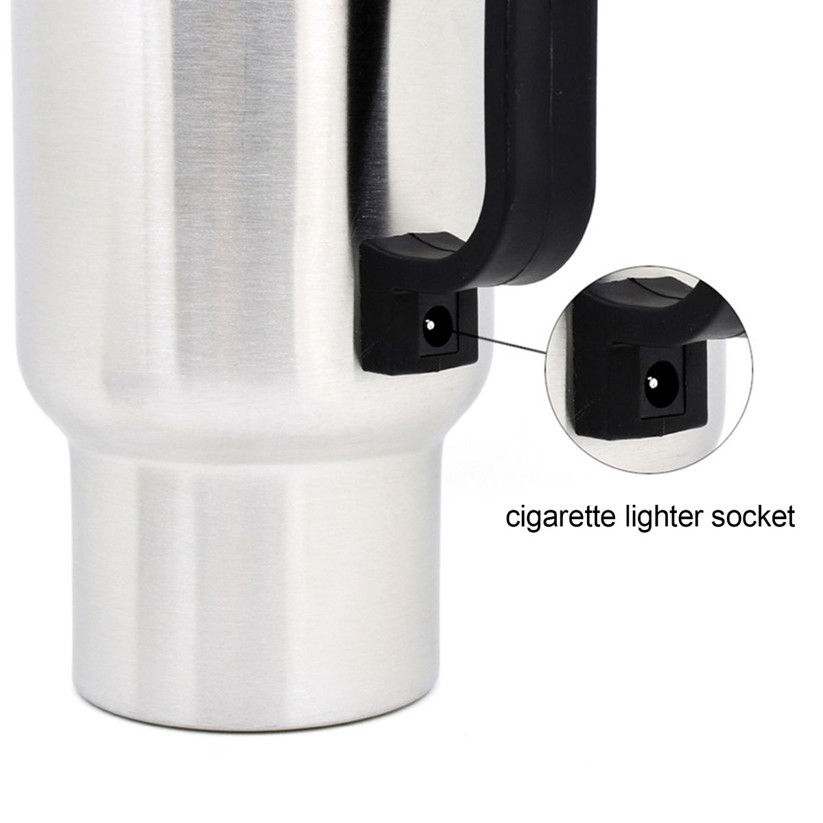 Car Electric Kettle Stainless Steel In-car Kettle Travel