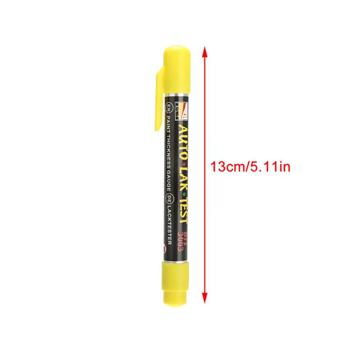 2 PCS Paint Thickness Tester Gauge for Car Tool Crash Checking Meter
