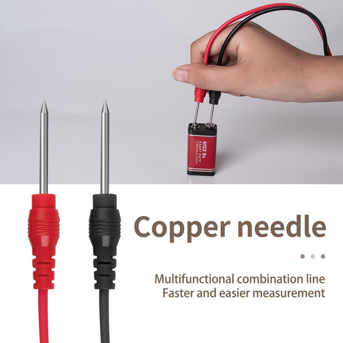 16Pcs Multifunctional Digital Test Lead Set Super Sharp Tips
