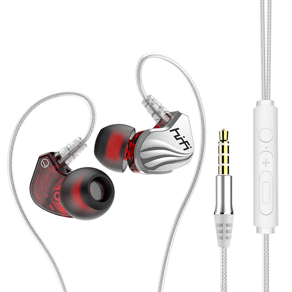 In-Ear Headphones Wired Sports Headphones 6D Surround Bass