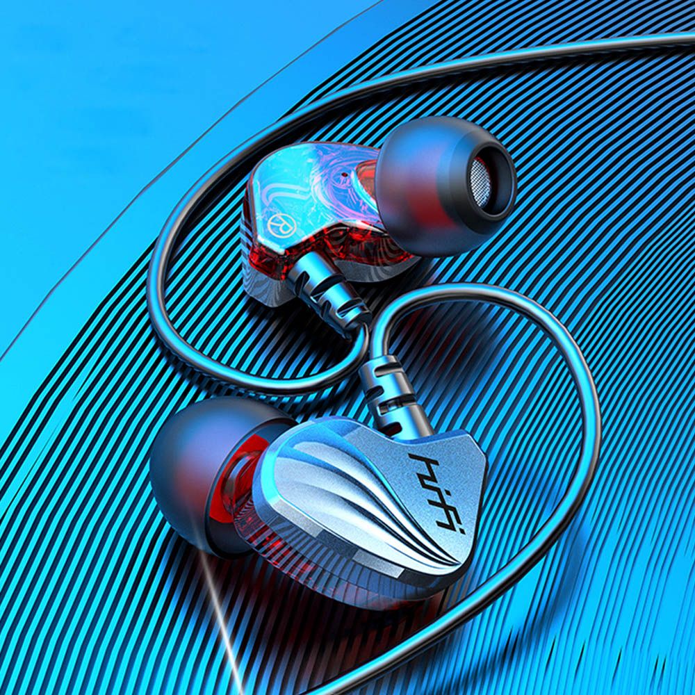 In-Ear Headphones Wired Sports Headphones 6D Surround Bass