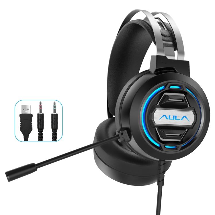 S603 3.5mm + USB Port Gaming Headset With Mic