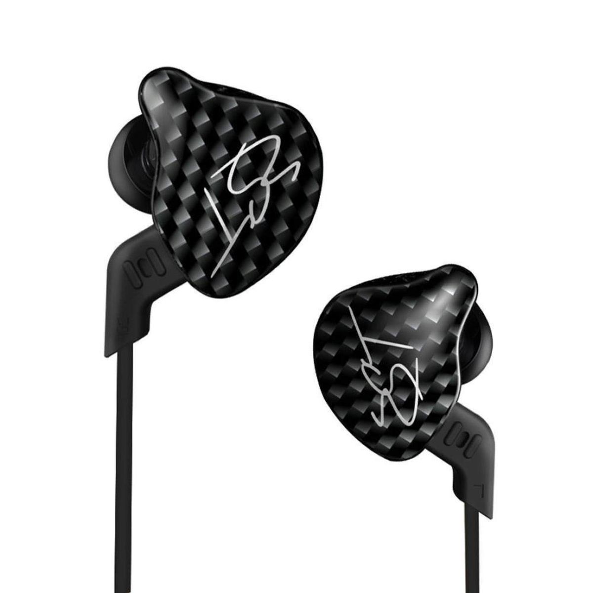 KZ ZST Carbon Fiber BA+DD In Ear Earphone Hybrid Headset HIFI Bass Noise Cancelling Earbuds Sport Earphon BDZ