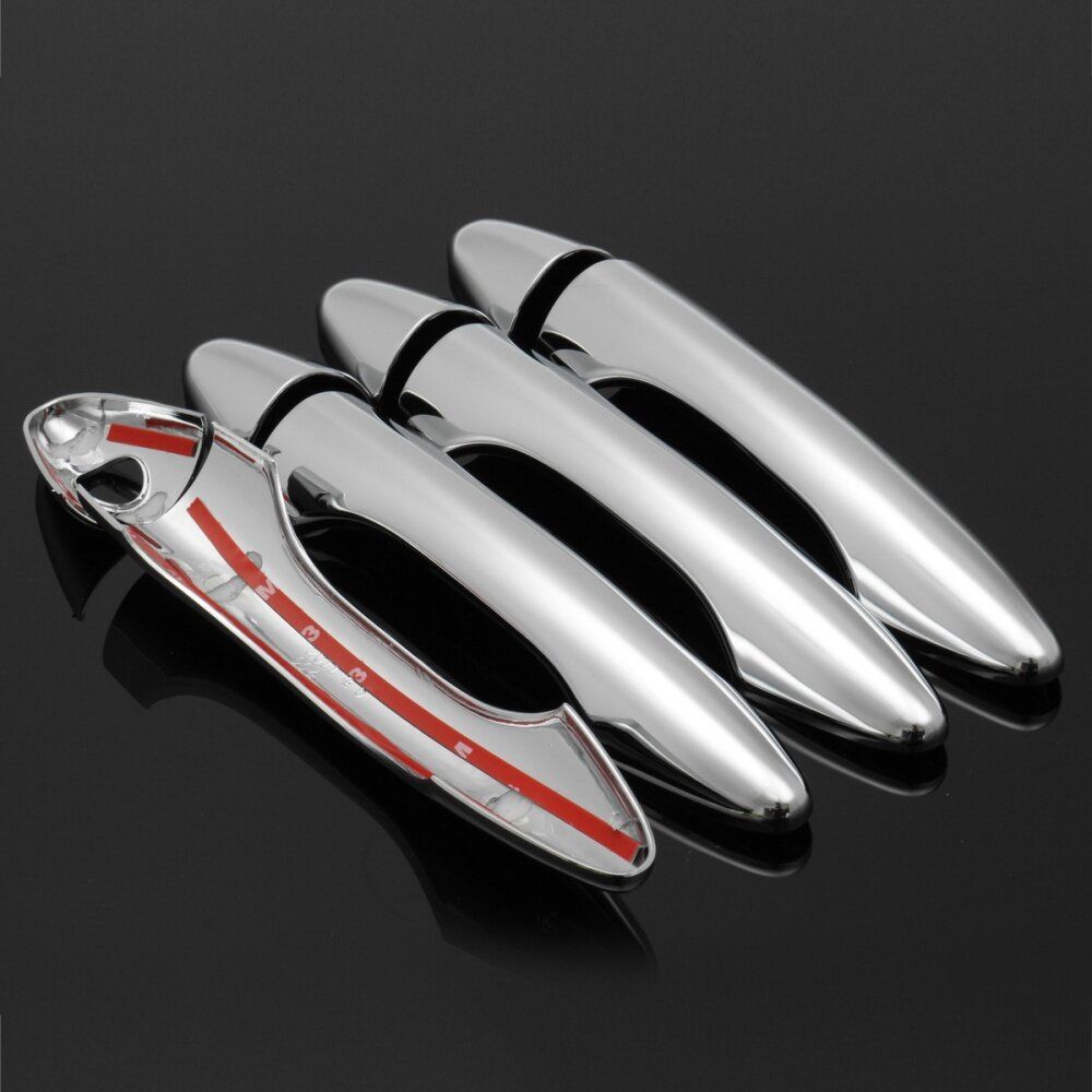 ABS Chrome Car Exterior Door Handle Trim Cover For Hyundai Tucson IX35 2010-2012