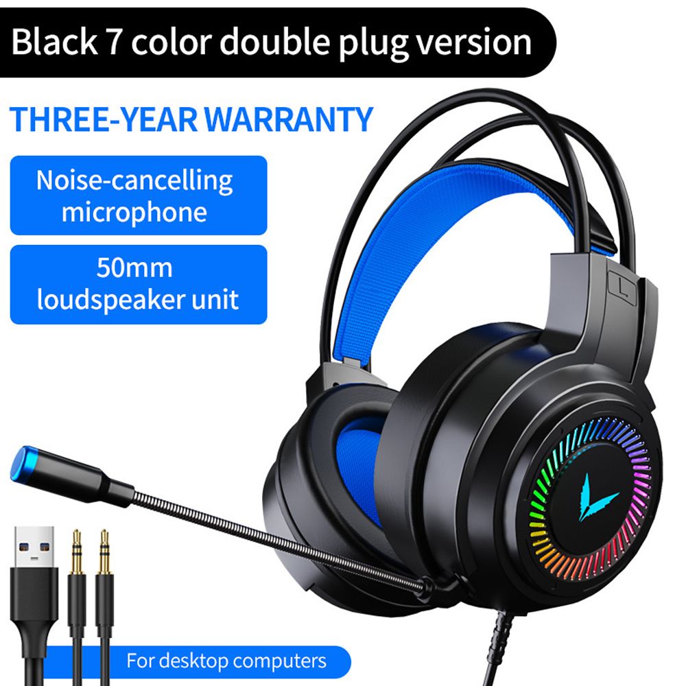 G58 Gaming Headset Over Ear Headphones With Mic   Colorful