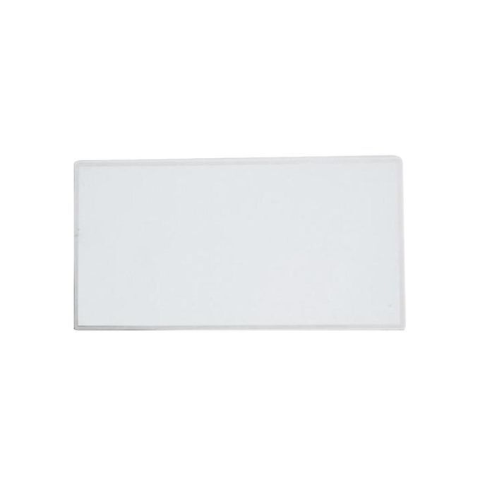 1Pc Decorative Car Sun Visor Shading Stainless-Silver White
