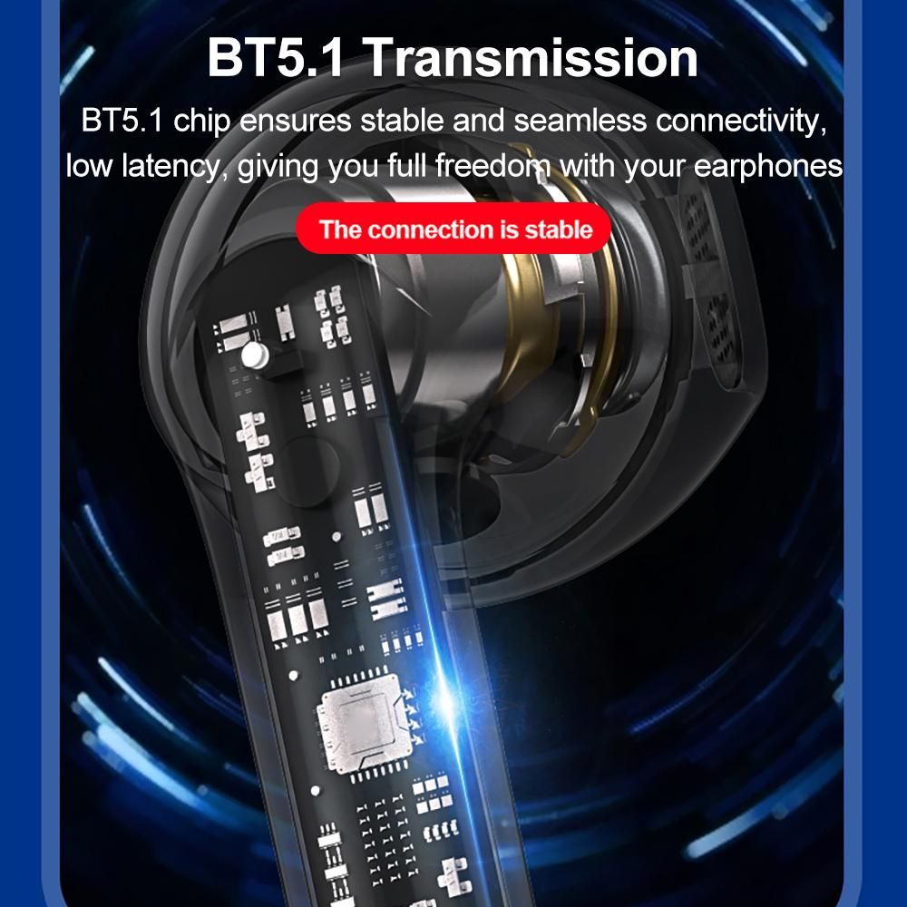 NOKIA E3110 True Wireless BT Headphone Semi-in-ear Sport Music Earbuds BT5.1 Chip Smart Touch Control Long Endurance Time Pink