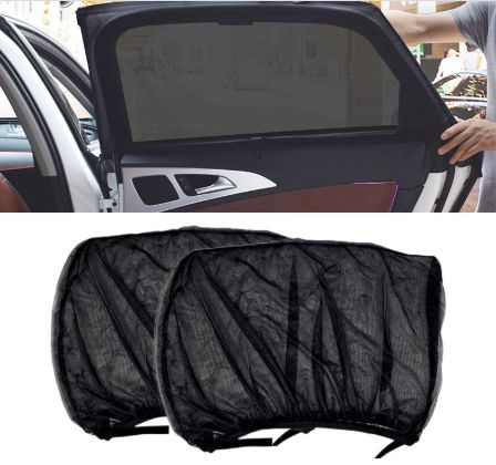 Car Sun Shade Auto UV Protect Curtain Side Window Sunshade