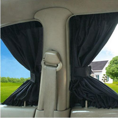 Universal, Adjustable Car Window Curtain, Sun-Shade For Most Cars, Trucks