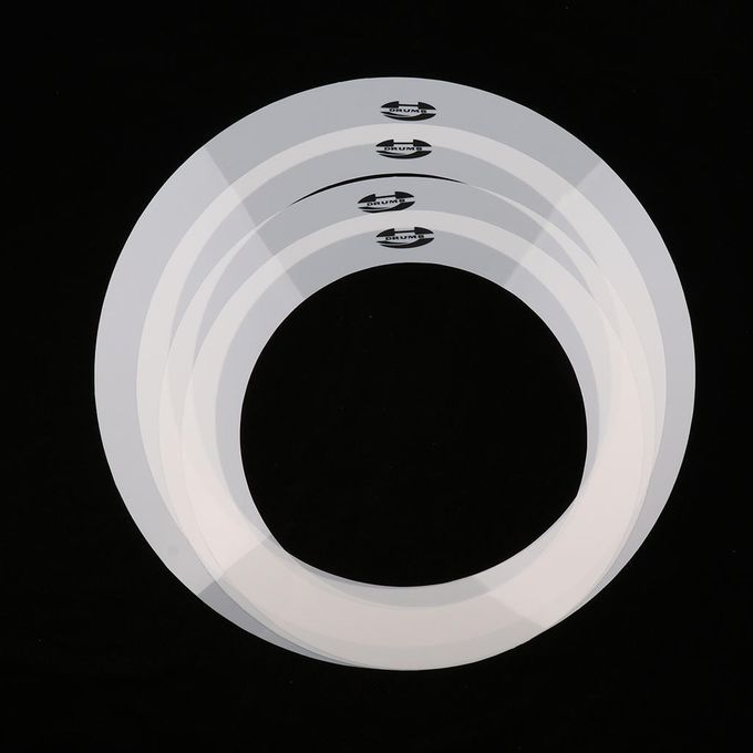 Pack Of 4 Bass Drum Muffler Dampening Rings Percussion Instrument