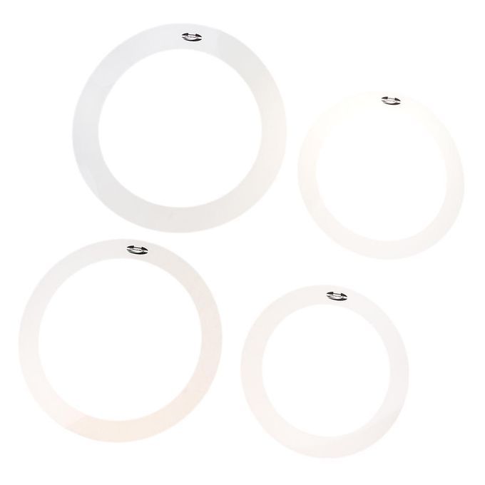 Pack Of 4 Bass Drum Muffler Dampening Rings Percussion Instrument