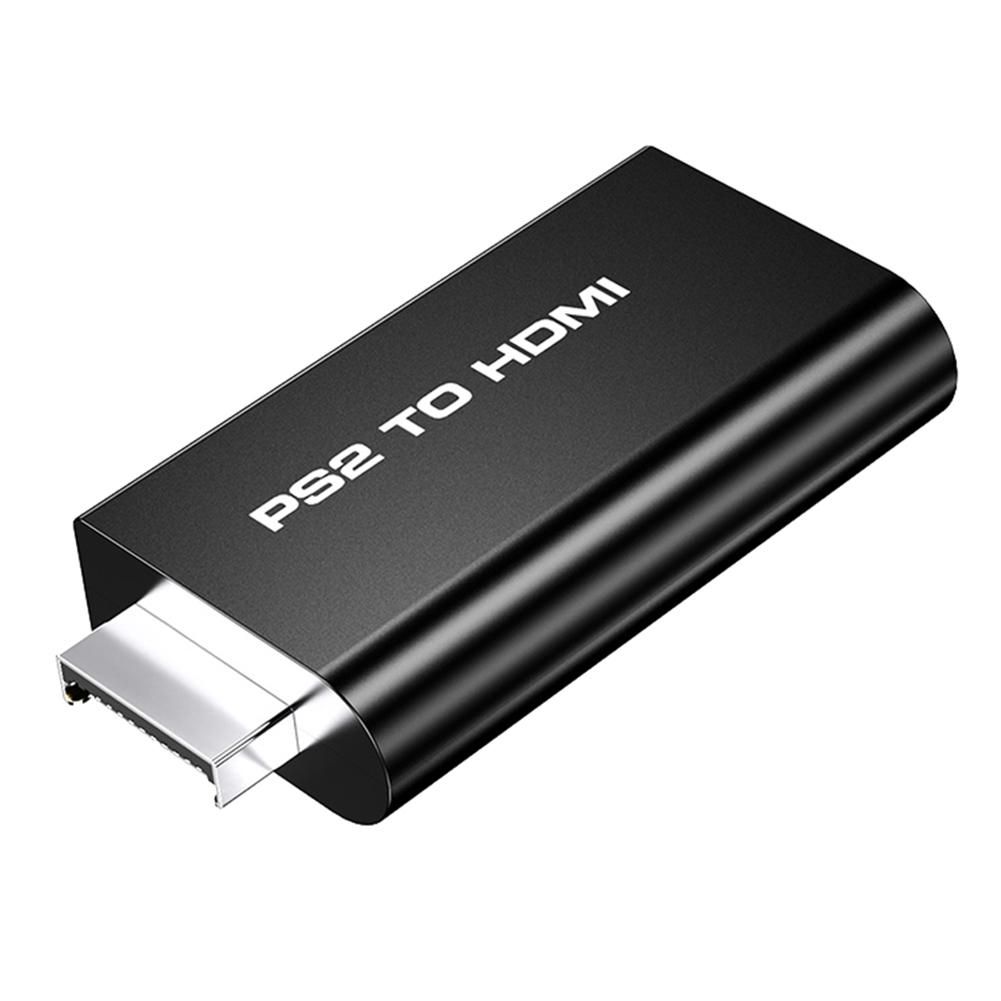 Male To Female PS2 Display To HDMI-Compatible Audio Video Converter 3.5mm Adapter
