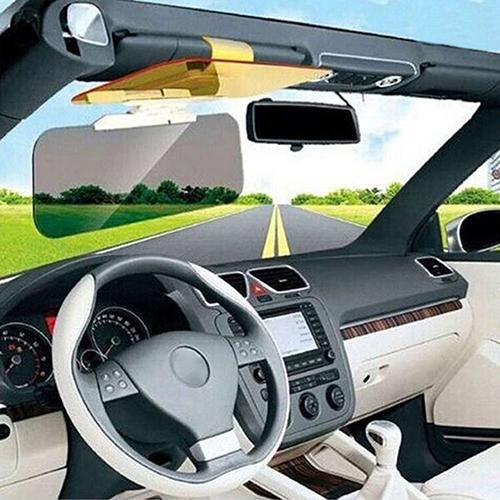 Car Sun Visor Anti-Glare Blocker UV Fold Flip Down High-