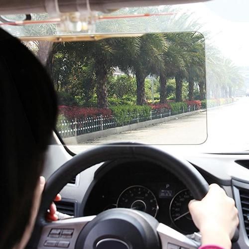 Car Sun Visor Anti-Glare Blocker UV Fold Flip Down High-