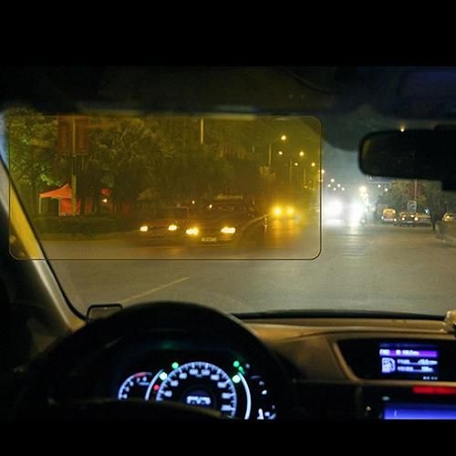 Car Sun Visor Anti-Glare Blocker UV Fold Flip Down High-