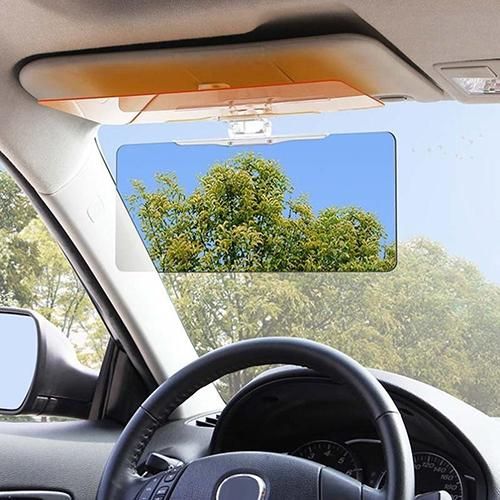 Car Sun Visor Anti-Glare Blocker UV Fold Flip Down High-