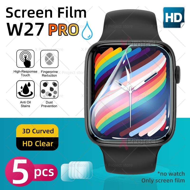 W27PRO SmartWatch Screen Film Full Coverage W27 PRO Smart