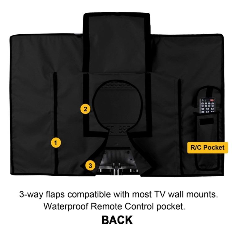 Outdoor TV Waterproof And Dustproof  Protector Cover 52-55 Inch