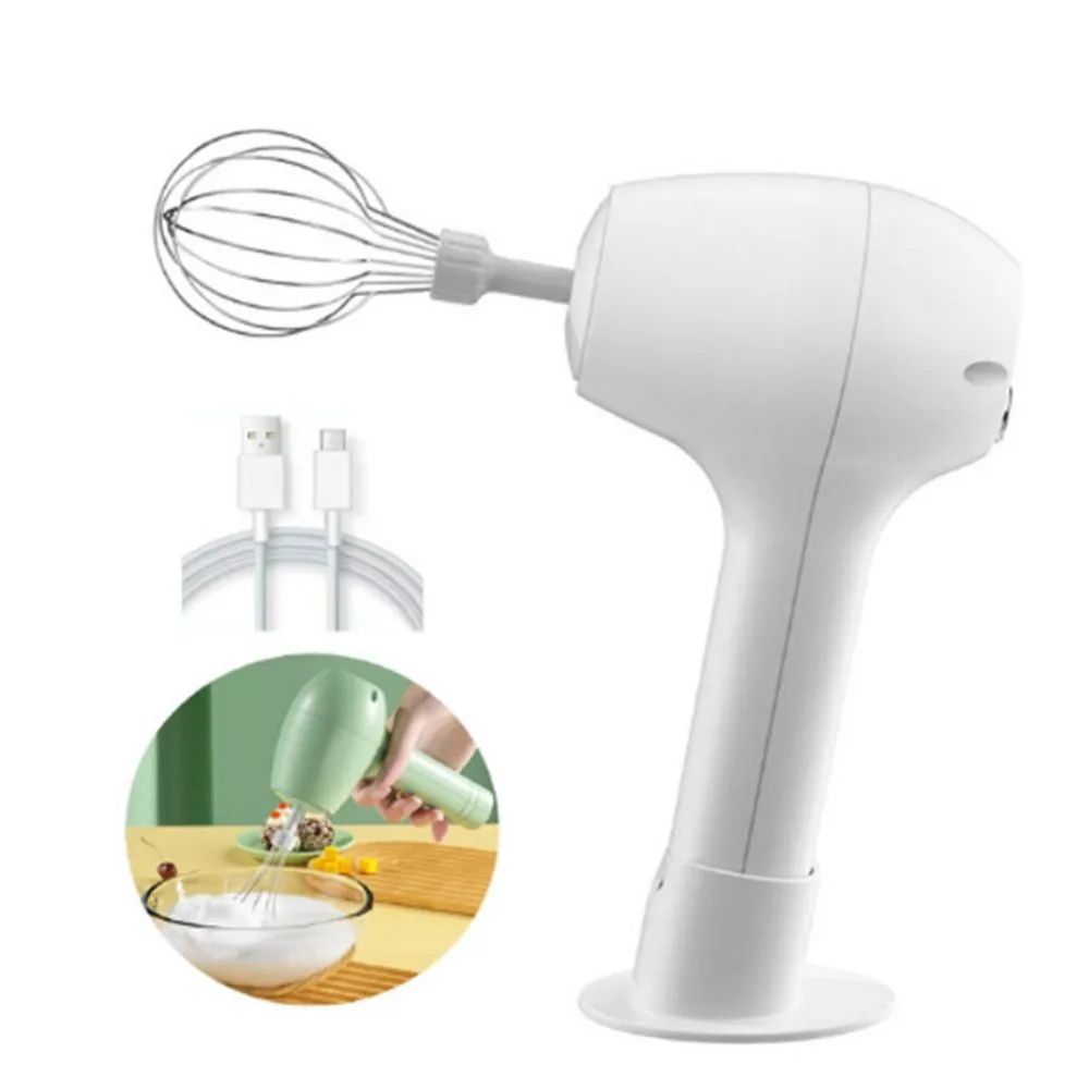 Wireless Electric Hand Mixers Whisk Egg Blender Cake Baking