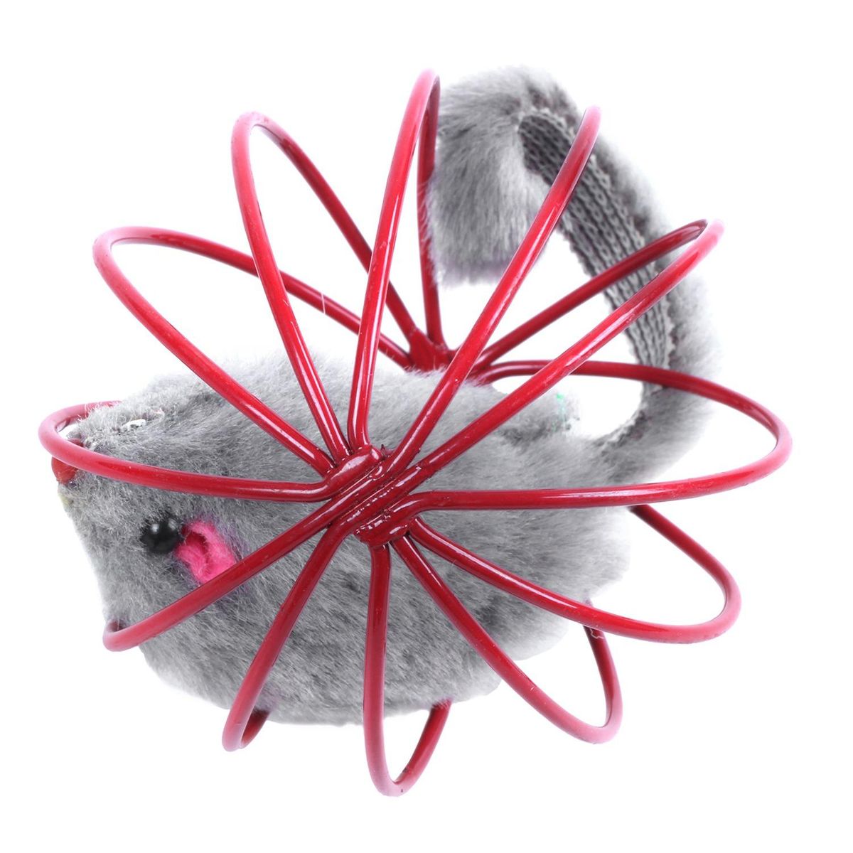 Pet Cat Kitten Funny Playing Toy Teal  Mouse Rat in