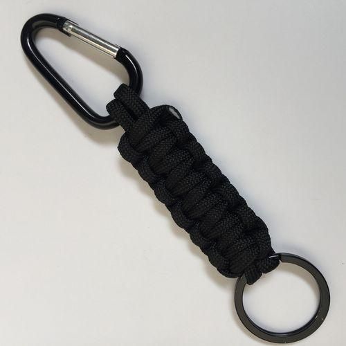 Carabiner Key Zipper Outdoor Emergency Keychain