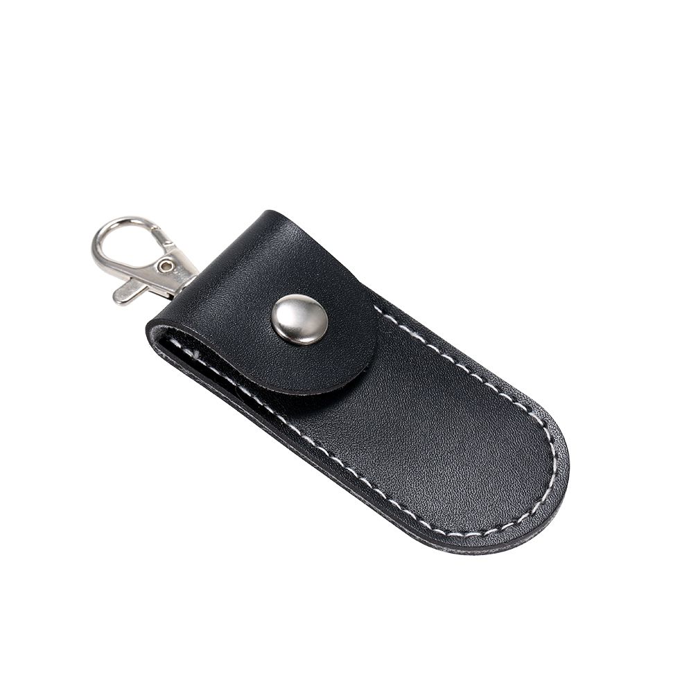 U Disk Leather Hasp Storage Bags Protective Cover For U Disk