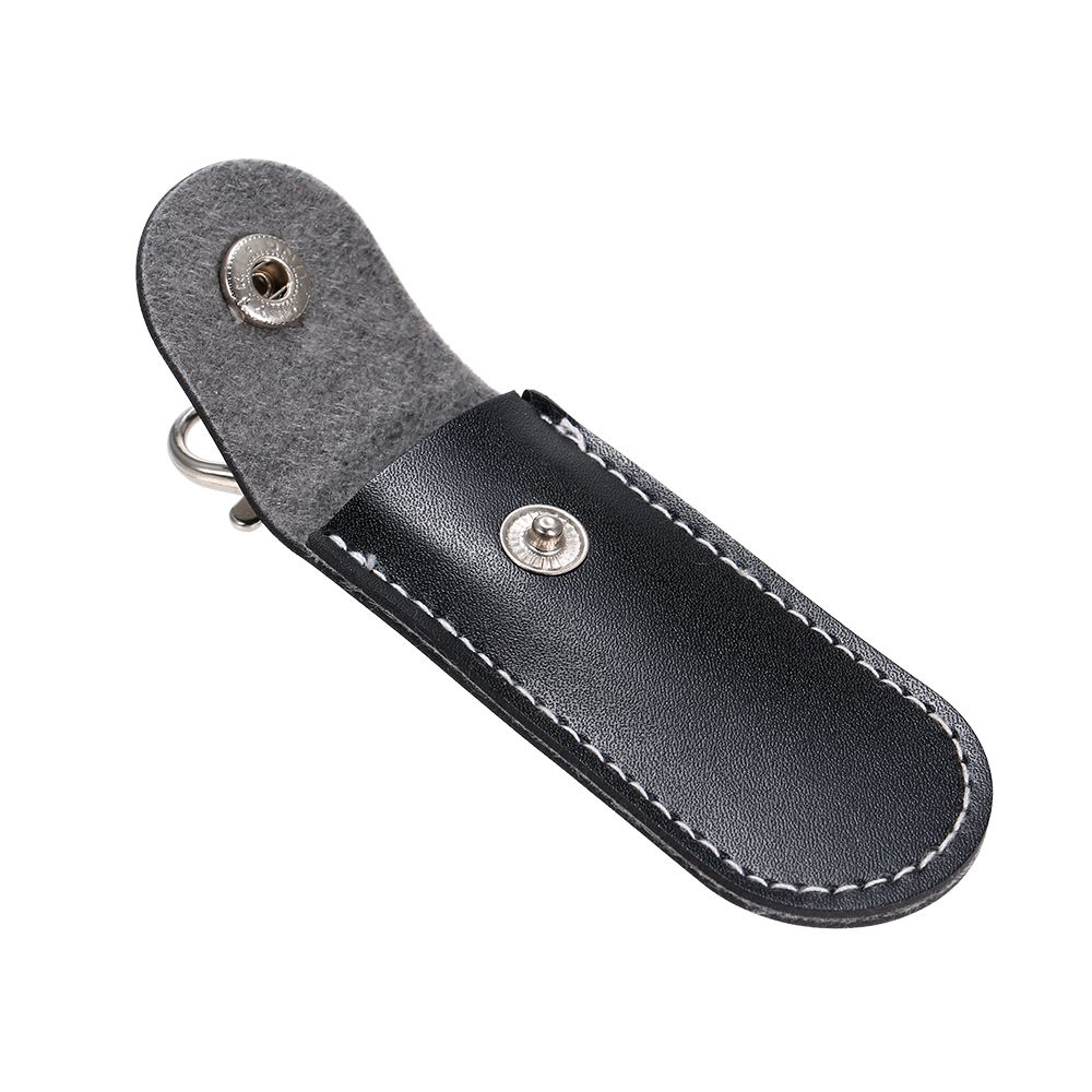 U Disk Leather Hasp Storage Bags Protective Cover For U Disk