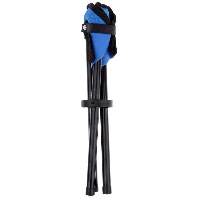 Tripod Foldable Camping Stool Compact Ultralight  Chair Blue