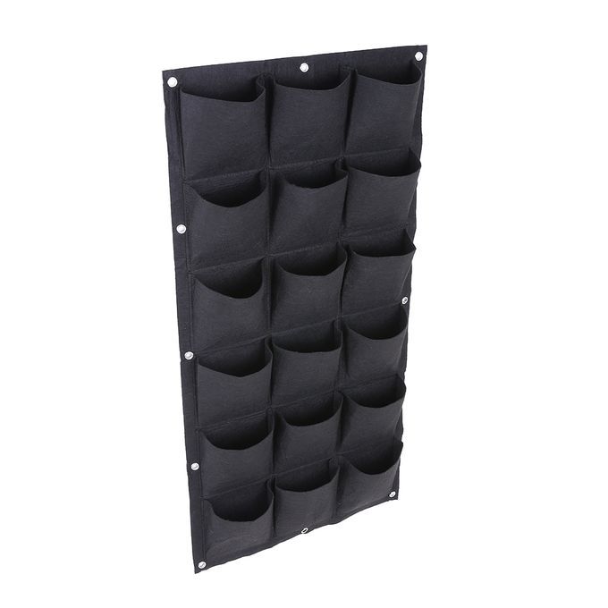 Green Wall 18 Pockets Planting Bag Pocket Vertical Wall Plan