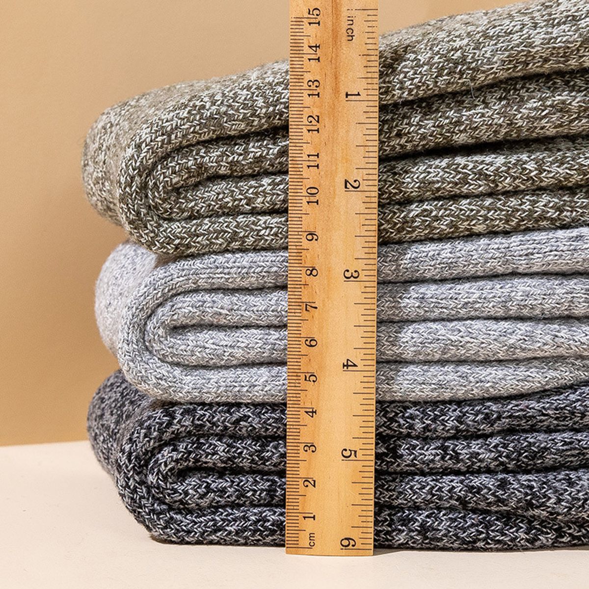 Men's Winter Wool Socks Soft Warm Thick Wool Socks For Cold