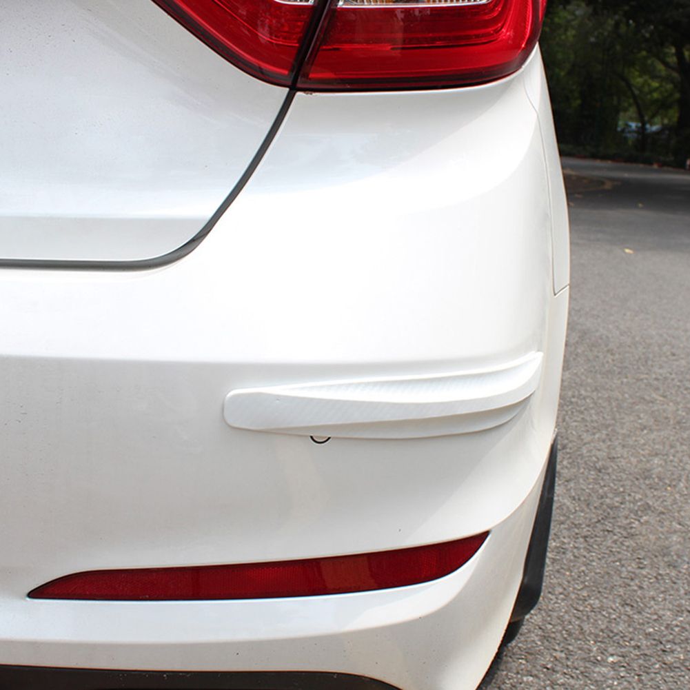 2Pcs Bumper Corner Guard Cover Anti Scratch Protectors-Black