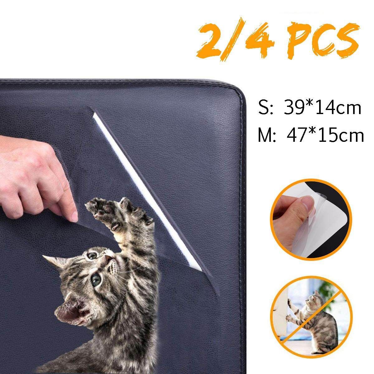 4Pcs M Pet Cat Scratch Guard Mat Cat Scratching Post Furniture Sofa Protector S 2 Pack