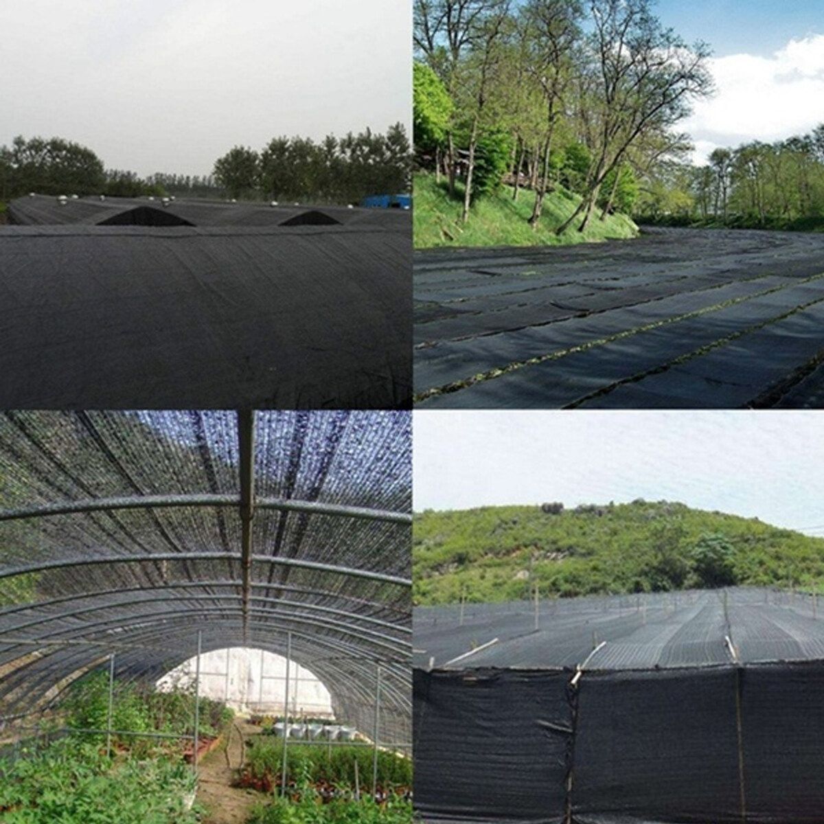 Sunblock Shade Net Cloth UV Resistant Fabric Greenhouse Plant Cover Car Cover Sunshade Net Awning 2X30M