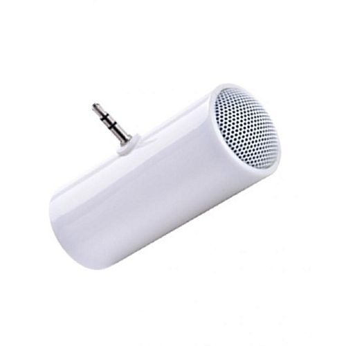 3.5mm Portable Speaker Stereo Mini Speaker Music MP3 Player Amplifier Loudspeaker For Mobile Phone&Tablet PCS White