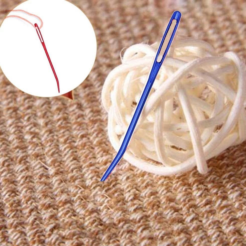 8PCS Yarn Needle,Bent Needles for Crochet Large Eye Darning
