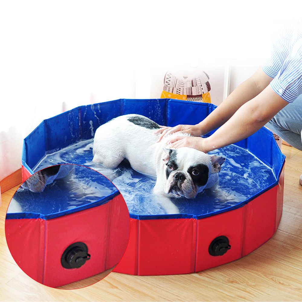 Water Outlet Cover For Foldable Pet Bath Pool Collapsible