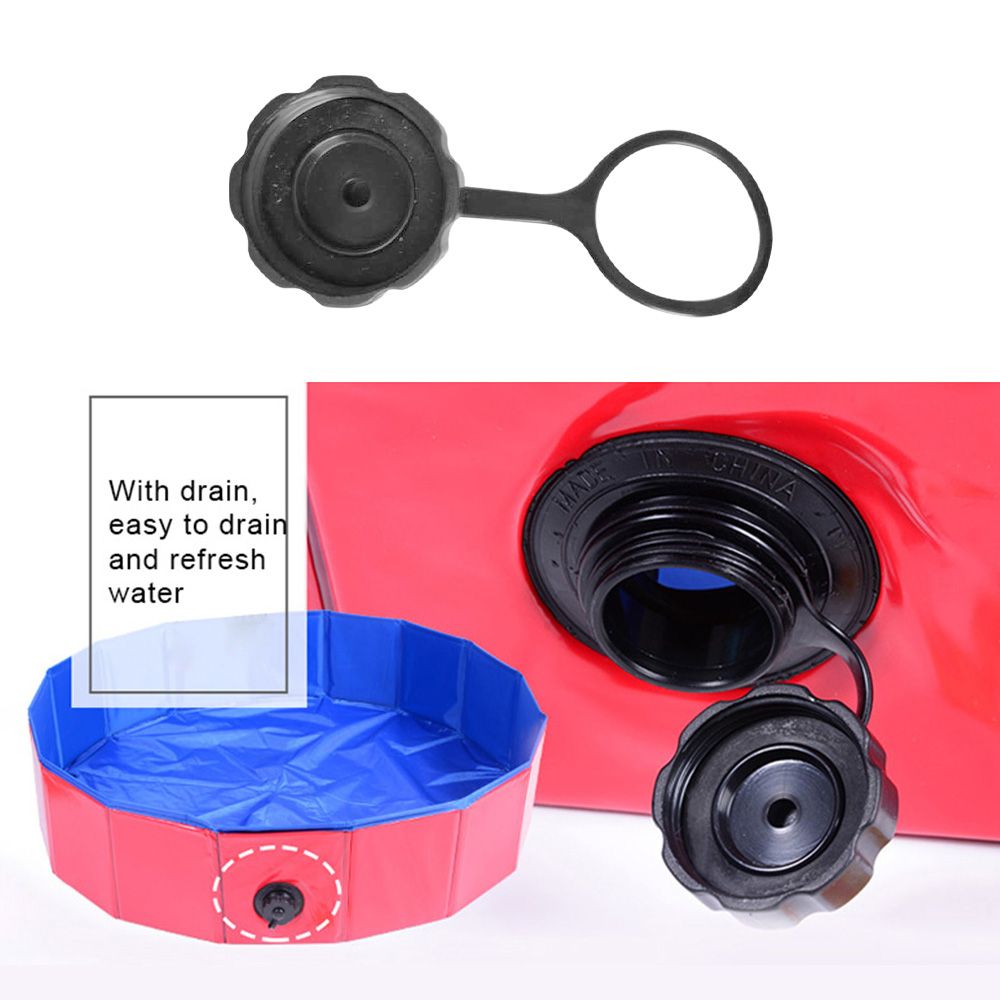 Water Outlet Cover For Foldable Pet Bath Pool Collapsible