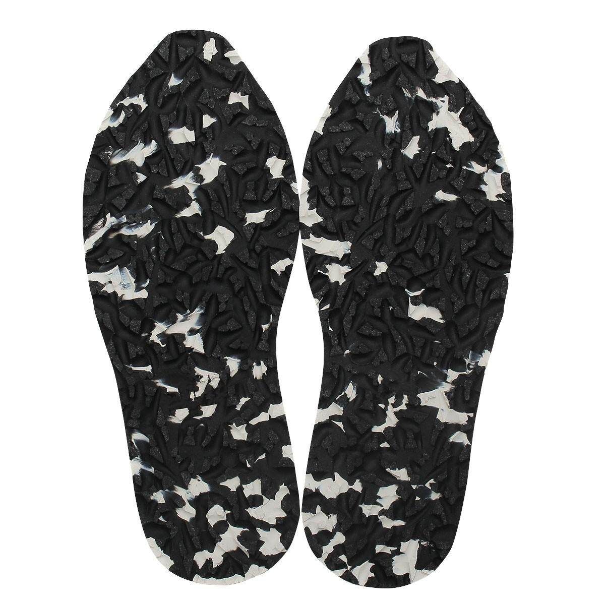 1 Pair Anti Slip Rubber Stick On Full Sole Shoe Repair Grip Pads Thickness 32*12.5*0.4cm Multicolor