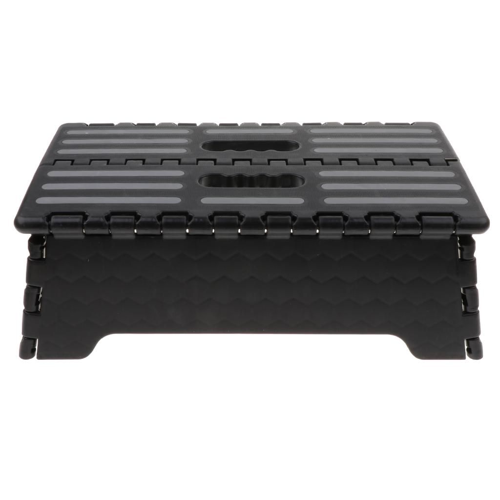 Portable Folding Step Stool Extra Wide HeavyDuty Non-Slip For Indoor