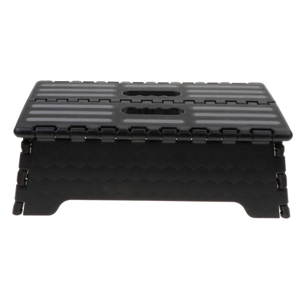 Portable Folding Step Stool Extra Wide HeavyDuty Non-Slip For Indoor