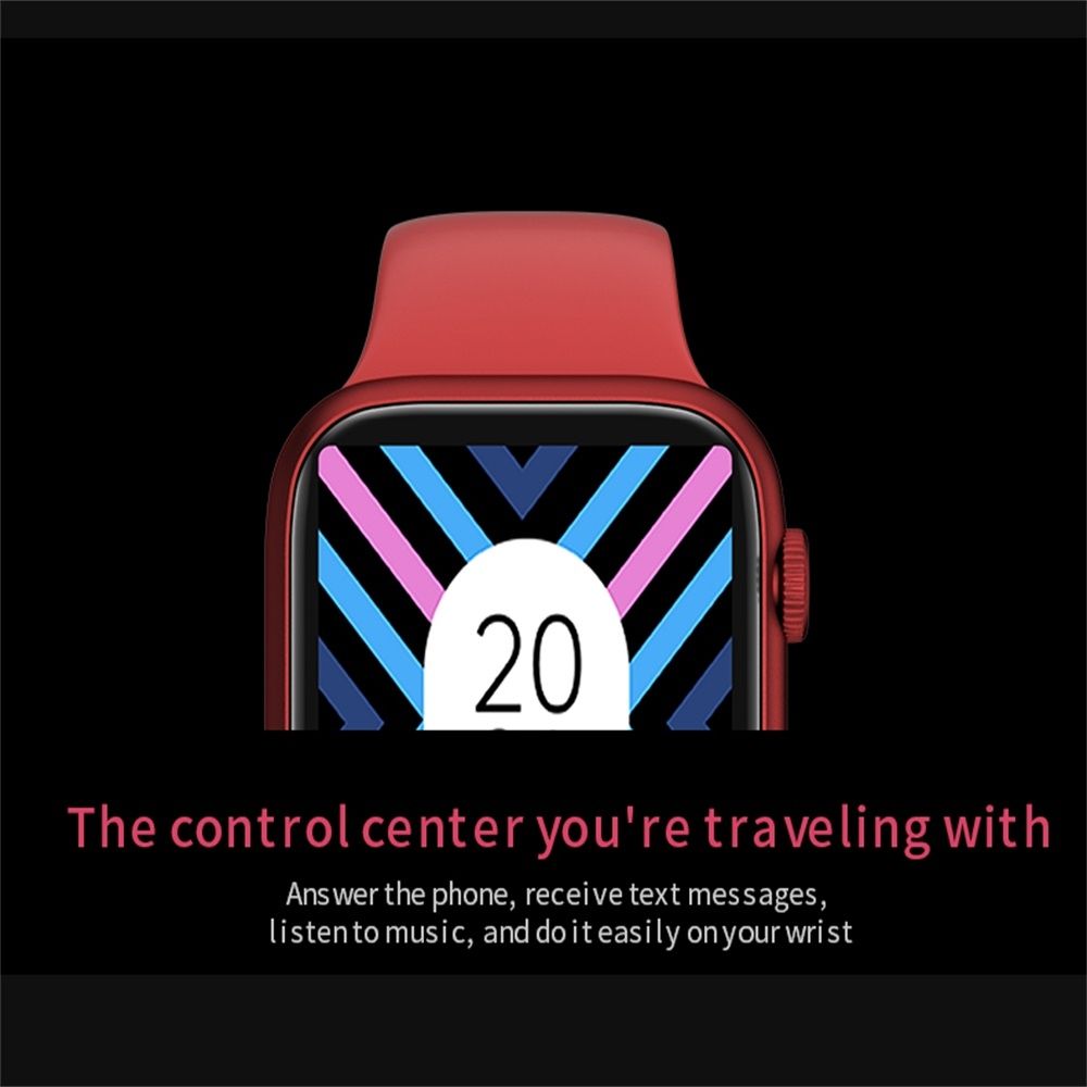 Smart Watch, IP67 Waterproof, Support Temperature/Heart Rate/Blood Pressure/Sleep  Monitoring(Pink)