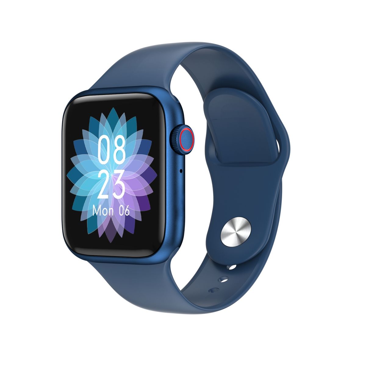 Smart Watch, IP67 Waterproof, Support Temperature/Heart Rate/Blood Pressure/Sleep  Monitoring(Blue)