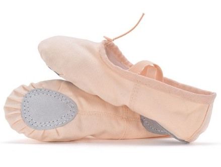 Unisex Children/Adult Cat Claw Soft Soled Training Shoes Dancing Ballet Shoes - PEACH