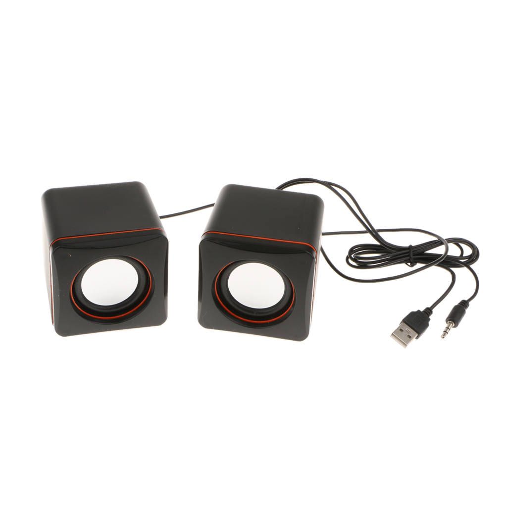 USB Cable Powered Stereo Computer Speaker High Quality