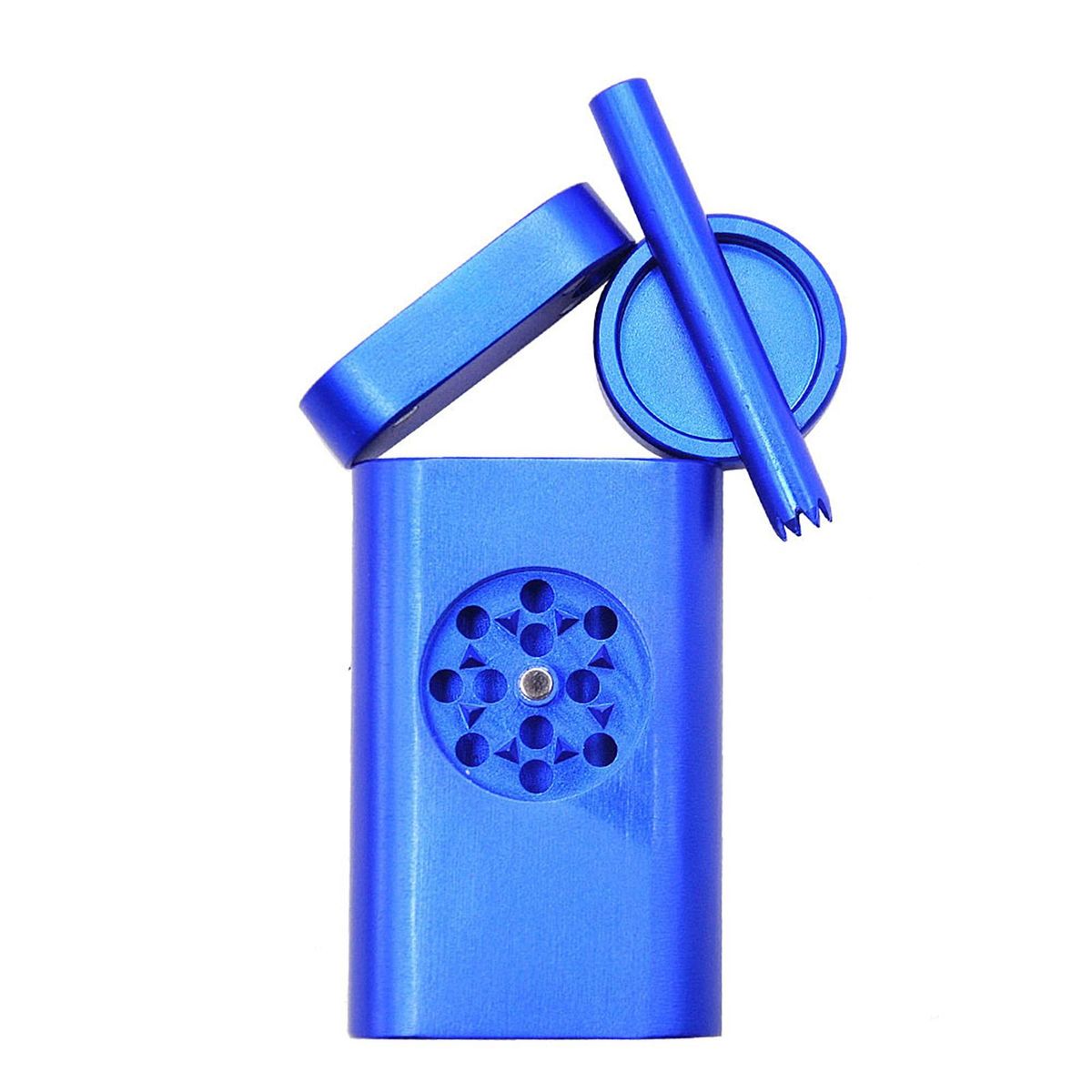 Mini Grinder with Storage Box Abrader Storage Box Blue